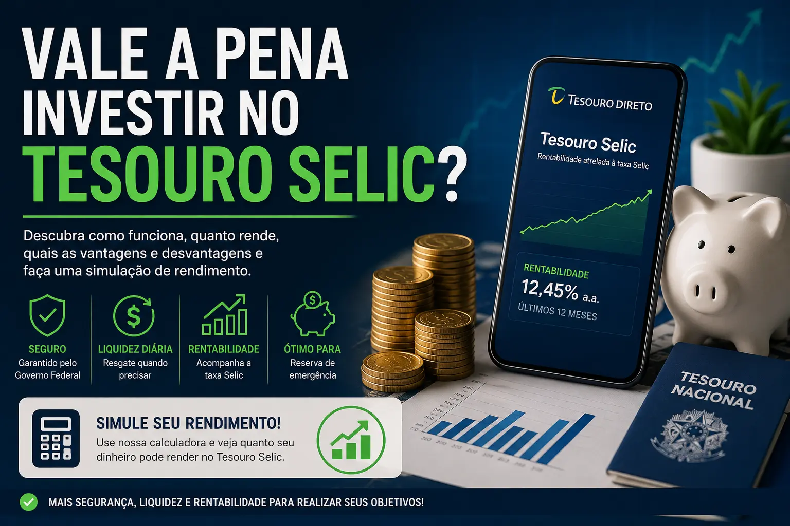 Vale a pena investir no Tesouro Selic?